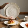 96813-101c41.webp Heart-Shaped Ceramic Plate for Western Cuisine