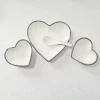 Chic Heart-Shaped Ceramic Plate