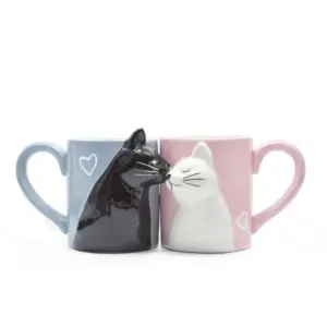 97202-89e220.webp 3D Kiss Cat Ceramic Mugs Set