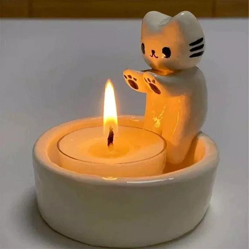 97408-14131b.webp Adorable Cat Paw Candle Holder