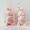 97494-515002.webp Rose Rabbit Silicone Candle & Craft Mold