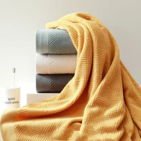 3-Piece Soft Cotton Bath Towel Set