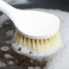 Wooden Long Handle Kitchen Cleaning Brush - Eco-Friendly Dish & Pot Scrubber