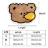 Kawaii Bear Rug – Soft Faux Cashmere Area Rug for Kids & Living Spaces