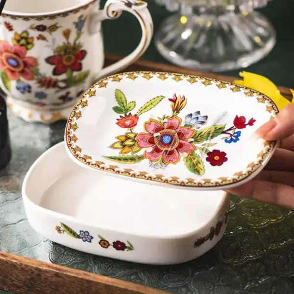97896-02d4b7.webp Elegant French Ceramic Soap Dish with Drain