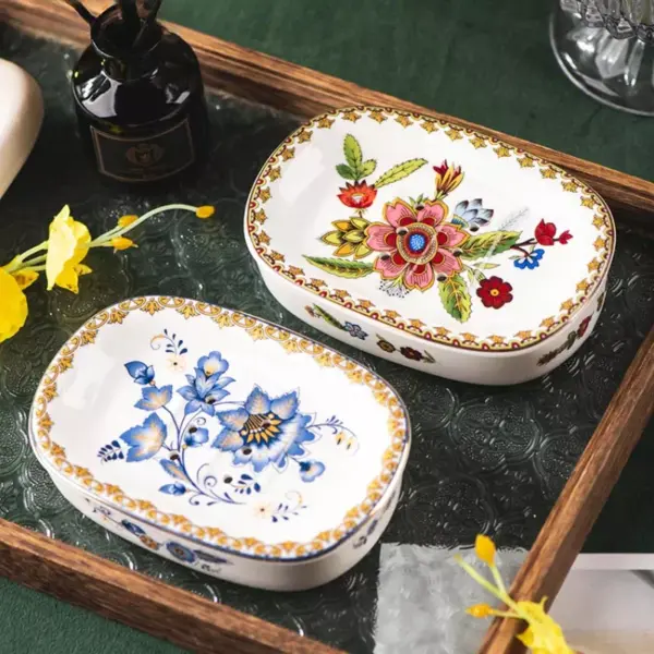97896-f89a97.webp Elegant French Ceramic Soap Dish with Drain