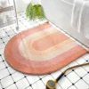 Nordic Luxury Semicircular Non-Slip Floor Mat