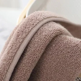 Soft Striped Cotton Bath Towel
