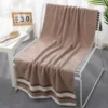 Soft Striped Cotton Bath Towel