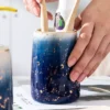 97955-f10931.webp Elegant Blue Starry Sky Ceramic Bathroom Set