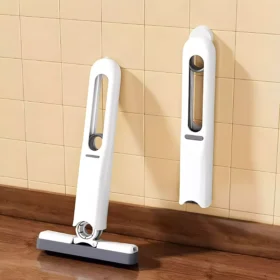 Mini Mop with Powerful Squeeze – Compact Folding Mop for Home, Car, Desk & Windows