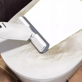 Mini Mop with Powerful Squeeze – Compact Folding Mop for Home, Car, Desk & Windows