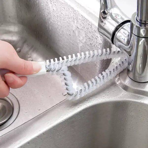 Multipurpose Kitchen & Bathroom Crevice Cleaning Brush