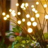 Solar-Powered Firefly Garden Lights