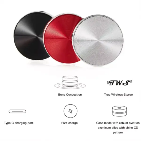 Portable Wireless Bone Conduction Mini Speaker