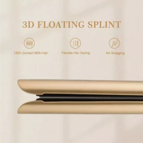 98190-0b9fb1.webp Gold Titanium Professional Flat Iron with Touch Screen & Wide Plates
