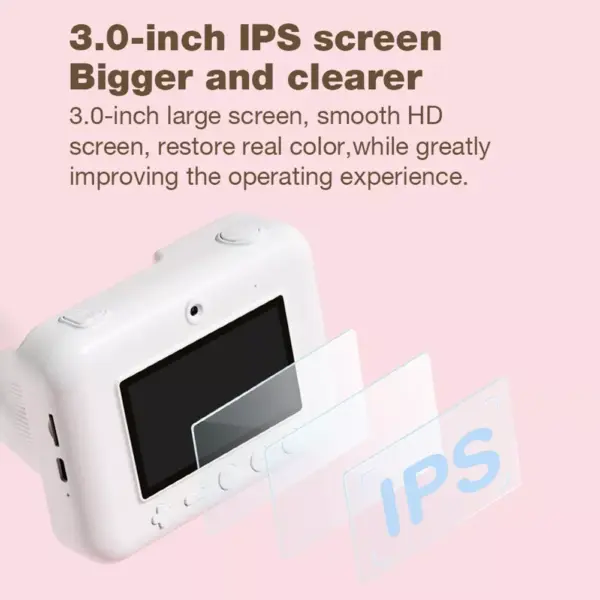 Kids Instant Print Camera | 3.0 Inch HD Screen | 48MP