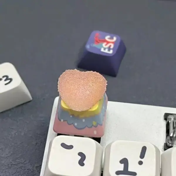 Colorful Candy Sugar Love for Cross Shaft Mechanical Keyboards