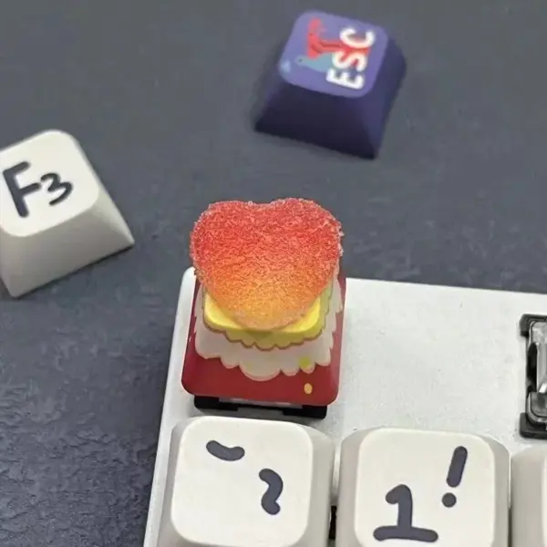 Colorful Candy Sugar Love for Cross Shaft Mechanical Keyboards