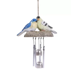 98535-c8ee63.webp Charming Resin Birds Wind Chime for Indoor and Outdoor Décor