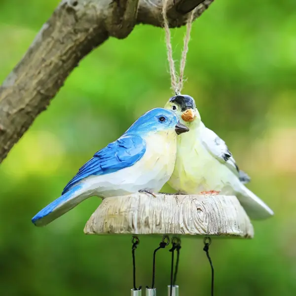 98535-d4ff00.webp Charming Resin Birds Wind Chime for Indoor and Outdoor Décor