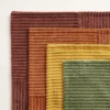 Striped Corduroy Throw Pillow Cover 18x18 Inch – Decorative Cushion Cover