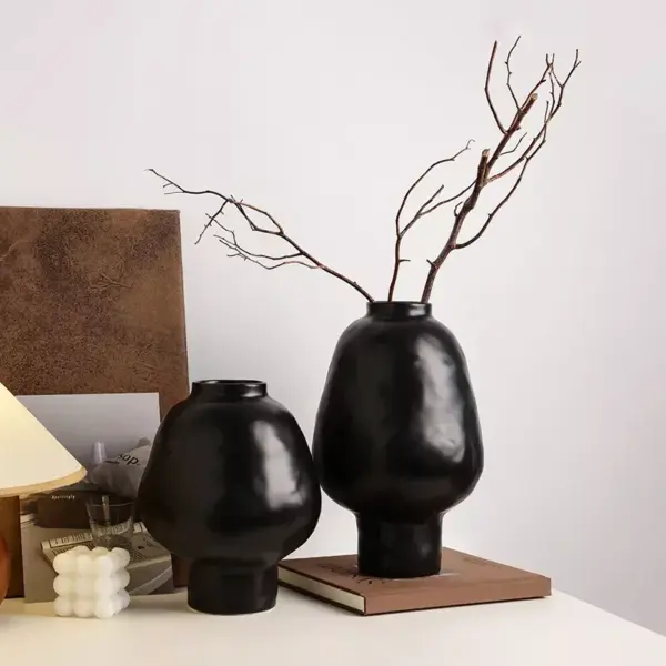 Modern Ceramic Hammer Pattern Vase