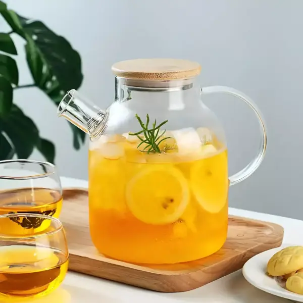 98685-aa7677.webp Transparent Glass Teapot with Wooden Lid