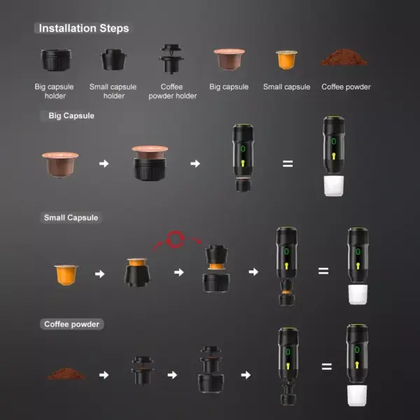 Portable Espresso Coffee Maker