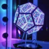 98773-690438.webp Colorful LED 3D Dodecahedron Night Light