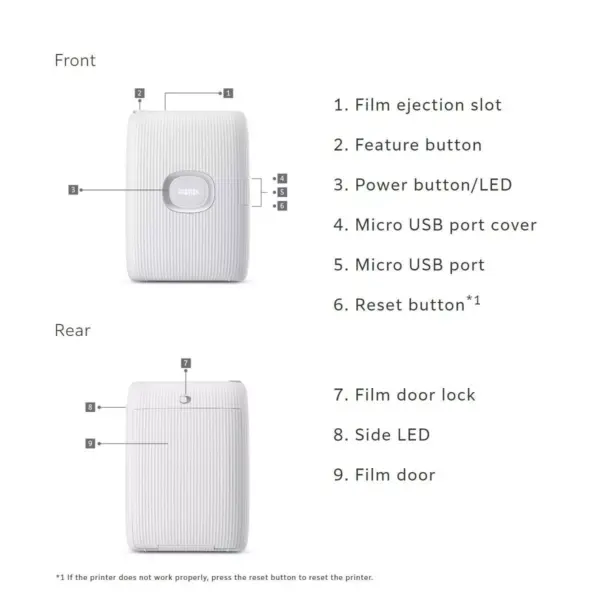 Instant Mini Smartphone Photo Printer