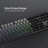 136-Key Gradient PBT Double Shot Backlit Keycaps for MX Mechanical Keyboards