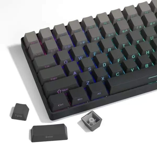 98780-c04f39.webp 136-Key Gradient PBT Double Shot Backlit Keycaps for MX Mechanical Keyboards