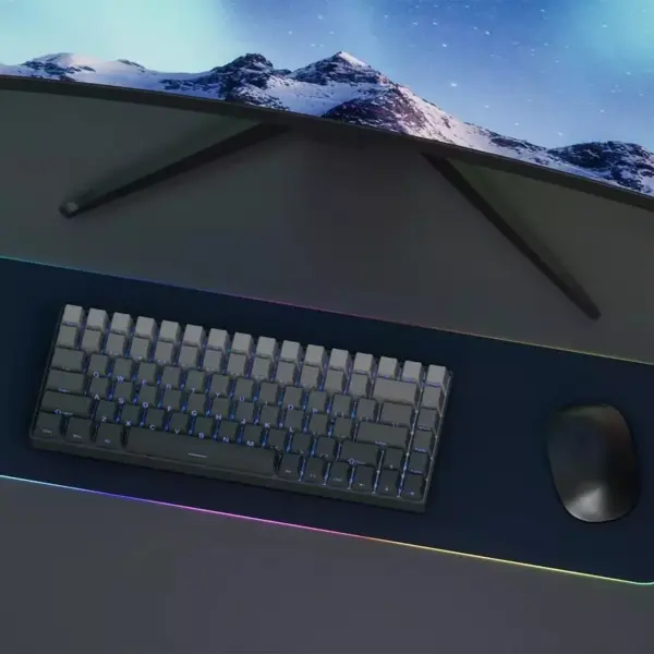 98780-c61204.webp 136-Key Gradient PBT Double Shot Backlit Keycaps for MX Mechanical Keyboards