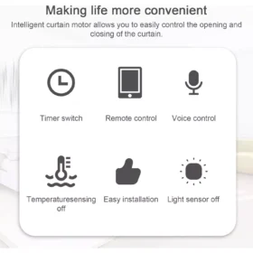 Smart Electric Curtain Motor