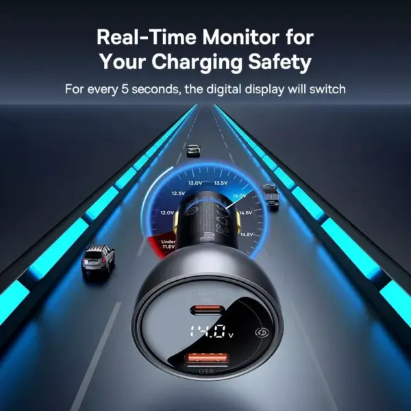 140W PD3.1 Car Charger for Apple MacBook, iPhone 16 & More