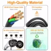 Portable EV Charger 16A, Level 2, 3.5kW, 11.5ft Cable, Home & On-the-Go
