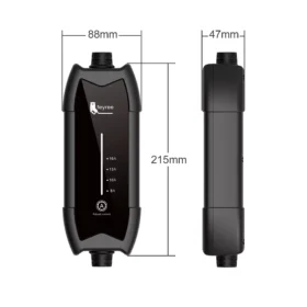 Portable EV Charger 16A, Level 2, 3.5kW, 11.5ft Cable, Home & On-the-Go