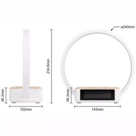 3-in-1 Wireless Rechargeable Touch Bedside Lamp