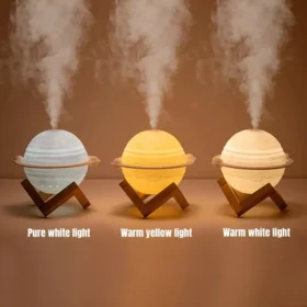 Planet Humidifier USB Aromatherapy Diffuser with LED Light