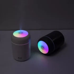300ml Ultrasonic USB Aroma Diffuser Humidifier with Colorful LED Light
