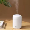 300ml Ultrasonic USB Aroma Diffuser Humidifier with Colorful LED Light