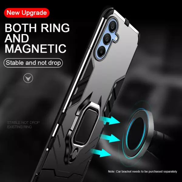 Military Grade Shockproof Armor Case with Magnetic Holder for Samsung Galaxy