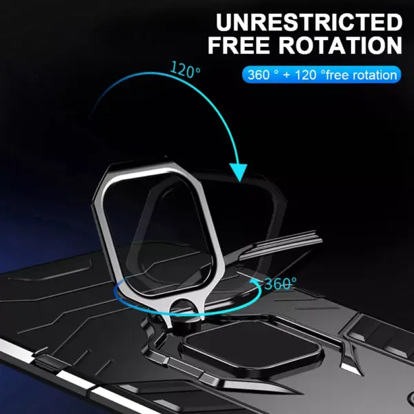 Military Grade Shockproof Armor Case with Magnetic Holder for Samsung Galaxy
