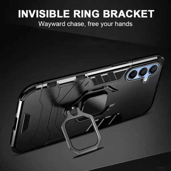 Military Grade Shockproof Armor Case with Magnetic Holder for Samsung Galaxy