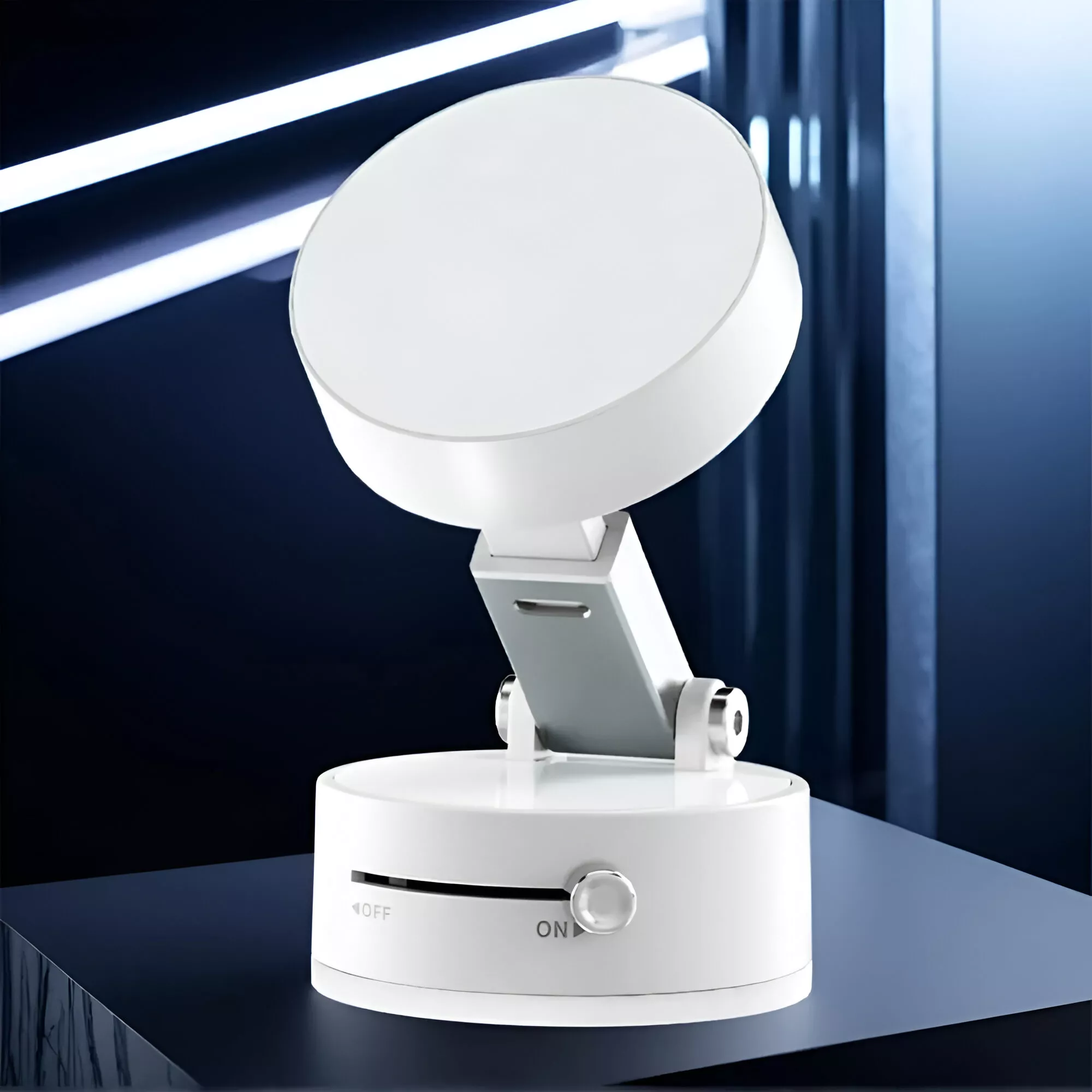 Foldable Vacuum Magnetic Suction Cup Holder for iPhone