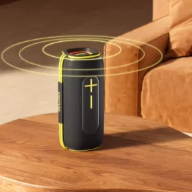Portable Bluetooth Speaker with 3D Stereo Bass & IPX5 Waterproof
