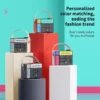 Portable Bluetooth Speaker with Deep Bass, USB & TF Card Support, Retro Style