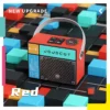 Portable Bluetooth Speaker with Deep Bass, USB & TF Card Support, Retro Style