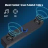 Compact Wired Bluetooth Stereo Speaker with High Volume for Multimedia Devices